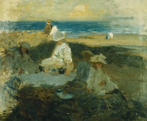 浜辺、1903年頃