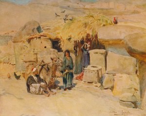 A Theban Homestead、c1905、1912 作： Walter Frederick Roofe Tyndale