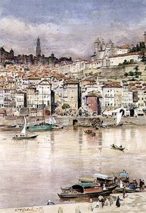 コンチネンタルタウンハーバー 作： Walter Frederick Roofe Tyndale
