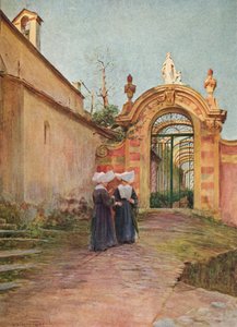 ヴィラセントリオーネへの入り口、S。マルゲリータリグレ、c1910、1912 作： Walter Frederick Roofe Tyndale