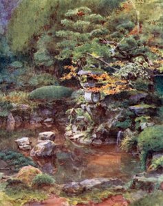 芦ノ湯の庭園 作： Walter Frederick Roofe Tyndale