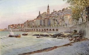 ガヴァンからのメントン 作： Walter Frederick Roofe Tyndale