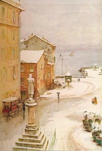 ピアッツァマッツィーニ、S。マルゲリータ、c1910、1912 作： Walter Frederick Roofe Tyndale