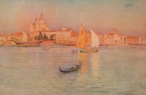 ジュデッカからの敬礼、c1900 1913 作： Walter Frederick Roofe Tyndale
