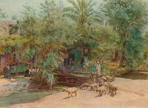 マーグの村、c1905、1912 作： Walter Frederick Roofe Tyndale