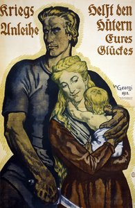 World War I 1914-1918. German poster for subscribers to War Loan bonds   1450559   ja       japanese Successfully Translated  Original: Illustration by Dinet from Mirages Scenes of Arab life. 1906. Mirages, Scénes De La Vie Arab was illustrated by Etienne  作： Walter Georgi