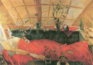 B.79 ウォルター・グラマッテディ・ジェネゼンデ療養者（ソニア・グラマッテ）1921 作： ウォルター・グラマット