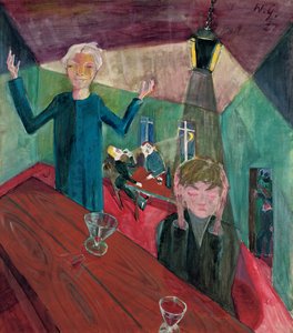 酒飲み 作： Walter Gramatte