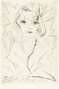 マドヘンガール 1921年 作： Walter Gramatte