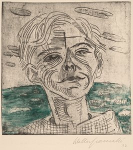 海の男」自画像 「海の男」自画像 1923年