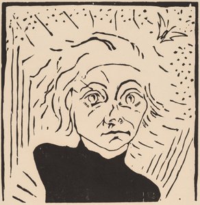 シディ・ヘッケル、1919年 作： Walter Gramatte