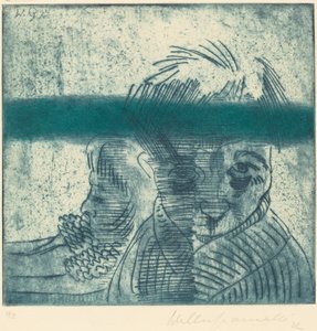 The Couple ザ・カップル』1922年 作： Walter Gramatte