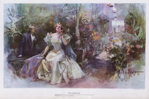 Two Obstacles（カラーリトグラフ 作： Walter Granville Smith