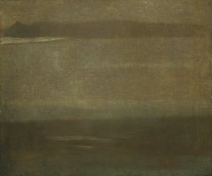 グレーとシルバー：ノクターン、c。 1880-1900。 作： Walter Greaves