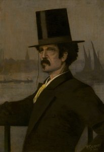 ジェームズ・マクニール・ホイッスラー 1869年 作： Walter Greaves