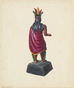 シガーストアインディアン、c。 1937年。
