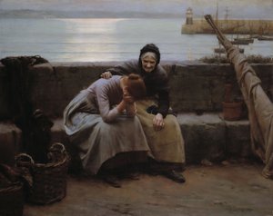 朝が夕になることはないが、心が折れたこともある」（1894年 作： Walter Langley