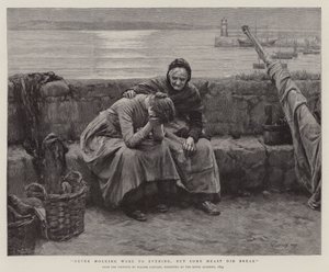 朝は着ず、夜は着たが心は壊れた 作： Walter Langley
