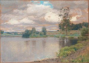 アップルデール湖 作： Walter Launt Palmer