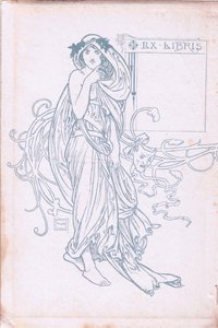 内部カバーデザイン（緑と白）、1900年代 作： Walter Paget