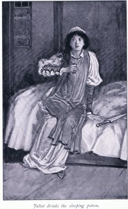 ジュリエットが眠る薬を飲む、1900年代
