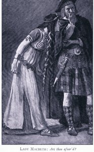 マクベス夫人：1900年代の不屈の精神 作： Walter Paget