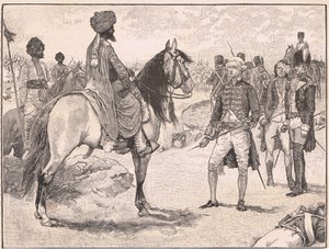 ベイリーのハイダー・アリAD1780への降伏