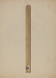 Plumb Line and Board, 1939.