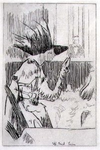 ロンドンのカフェ・ロイヤル（彫刻） 作： Walter Richard Sickert