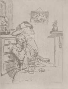 退屈、1916 作： Walter Richard Sickert