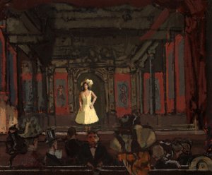ガッティの品種のハンガーフォード宮殿。ケイティローレンスの第2ターンc.1888 作： Walter Richard Sickert