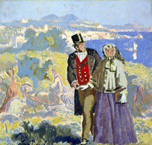 イディル（キャンバスに油彩） 作： Walter Richard Sickert