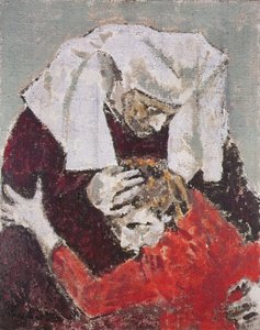 ジュリエットと彼女の看護師、1935-6 作： Walter Richard Sickert