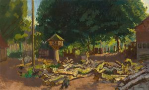 La Scierie de Torqueville（別名Le Vieux Columbier） 作： Walter Richard Sickert