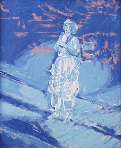 ステージ上のミスヒルダグライダー、 作： Walter Richard Sickert