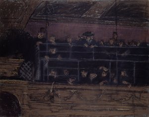 夜のアンブロシアナエ、1906 作： Walter Richard Sickert