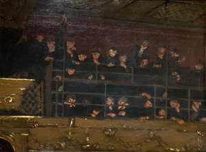 Noctes Ambrosionae, Gallery Of The Old Mogul, 1906-07.   作： Walter Richard Sickert