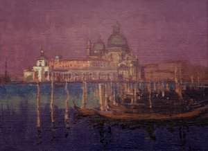 ノクターン、ドガナとサンタマリアデッラサルート 作： Walter Richard Sickert
