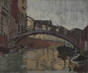 サントロヴァーゾ、ヴェネツィア、1904年頃 作： Walter Richard Sickert