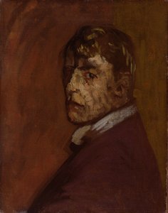 自画像 作： Walter Richard Sickert