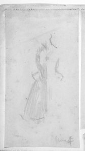 女性像のスケッチ 作： Walter Richard Sickert