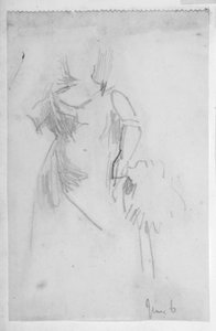 女性像のスケッチ 作： Walter Richard Sickert