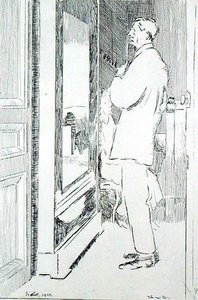 新しいネクタイ 作： Walter Richard Sickert
