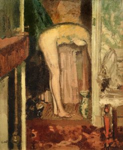 彼女の髪を洗う女 作： Walter Richard Sickert