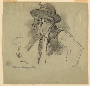 バイエルンの農民 作： Walter Shirlaw