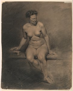 ヌードの女性
