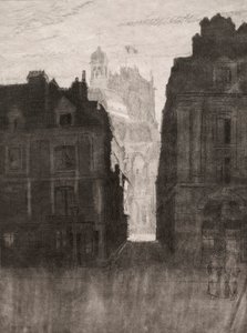 ディエップ、ノートルダム通り 作： Walter Sickert