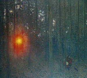 夕方、1900年頃（キャンバスに油彩）
