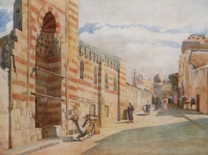 カイロ、サイダゼイネブ地区のモスク 作： Walter Spencer Stanhope Tyrwhitt