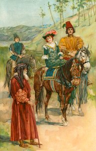 キャサリン：「私の悲しい過ちを許してほしい」 作： Walter Stanley Paget